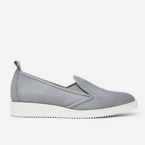Everlane Shoes - Everlane Nubuck Street Shoe in Gray